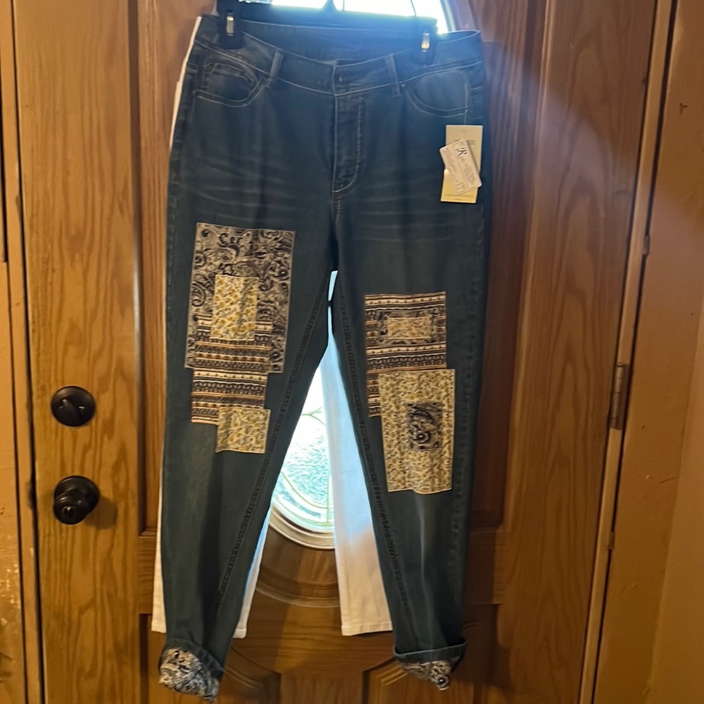 Patchwork jeans